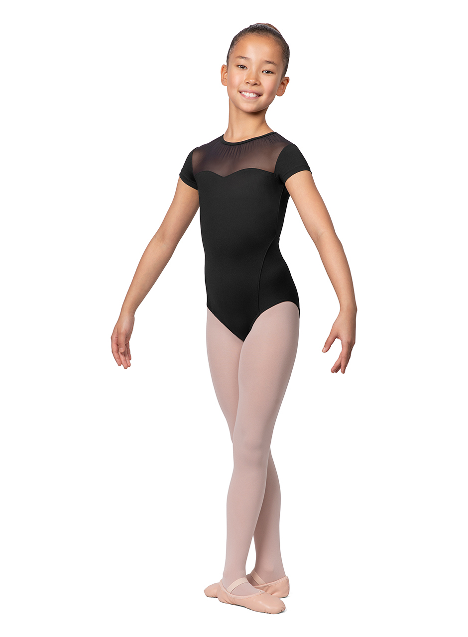 CL9642B Girls Bronte Cap Sleeve Leotard