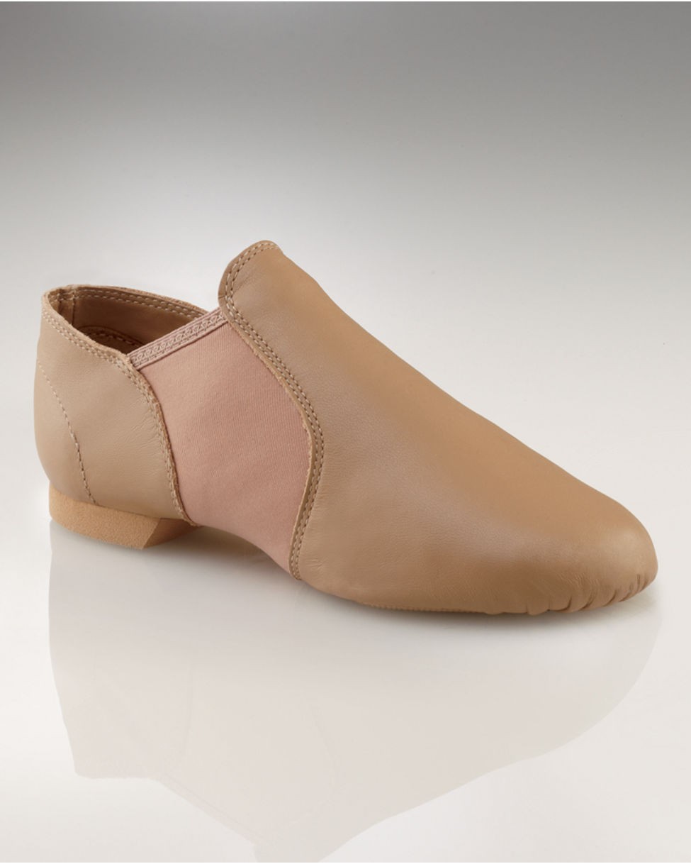 EJ2 Adult Slip-On Jazz Split Sole Stretch Boot - Caramel M 3
