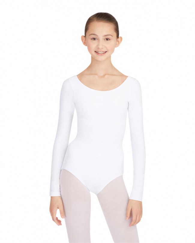 TB135 Long Sleeve - White L