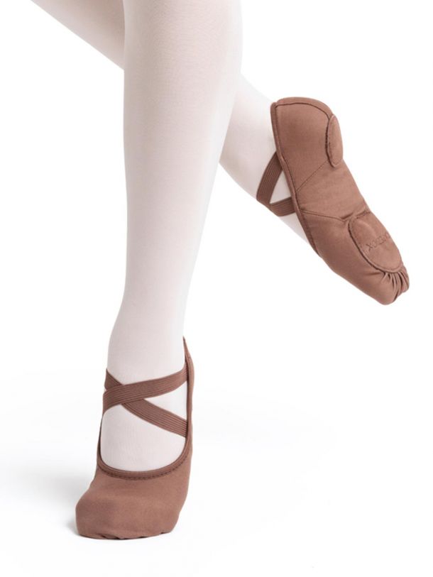 2037W Hanami Ballet Shoe - Skintones - Mocha M 8.5