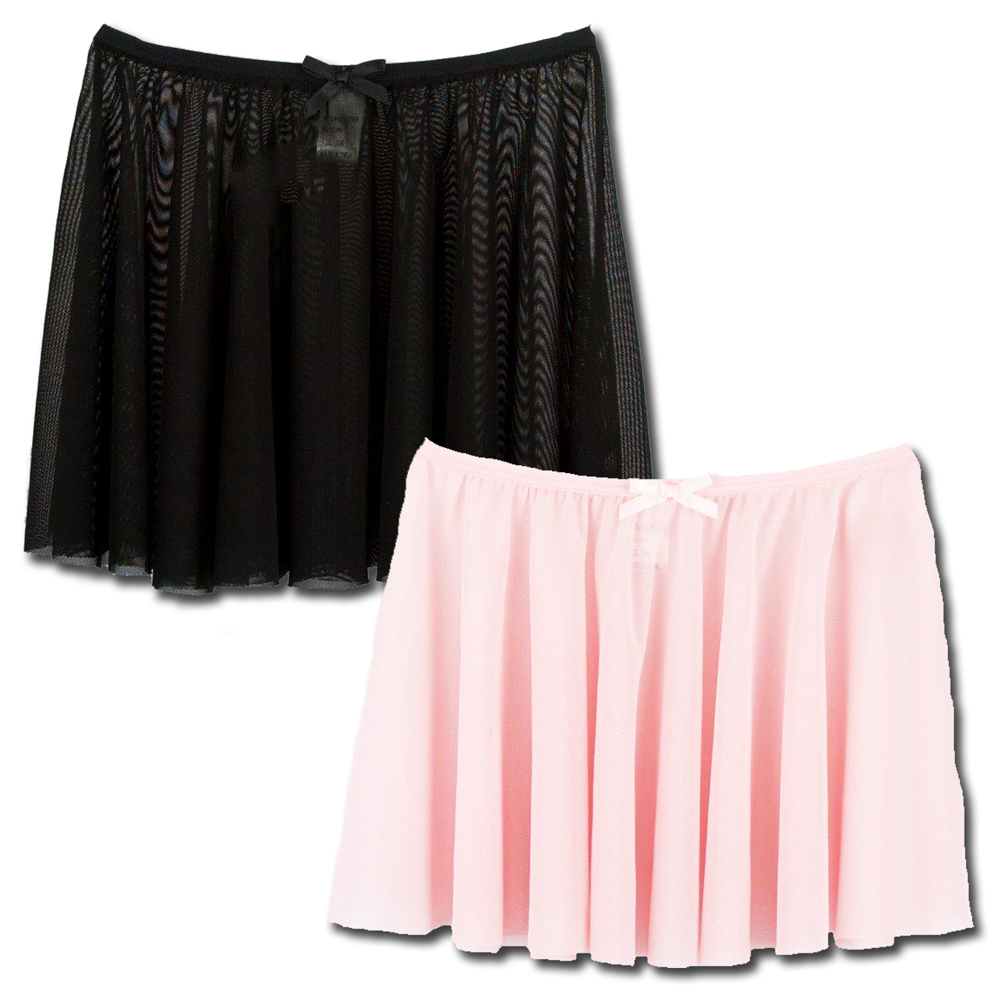 44648 - Plain Dance Skirts Black I/M