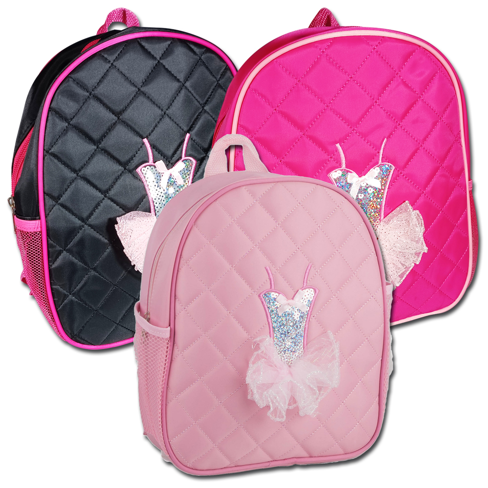 44016 - Backpacks with Fluffy Tutu Black